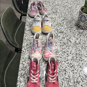 Girls Vans Lot. 10-10.5